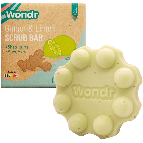 Scrub Bar Ginger & Lime WONDR