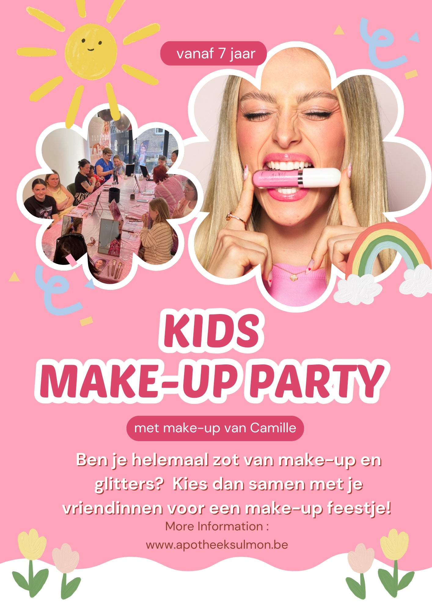 Kids make-up party - Camille