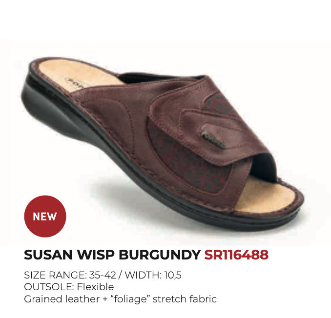 Podartis Susan burgundy