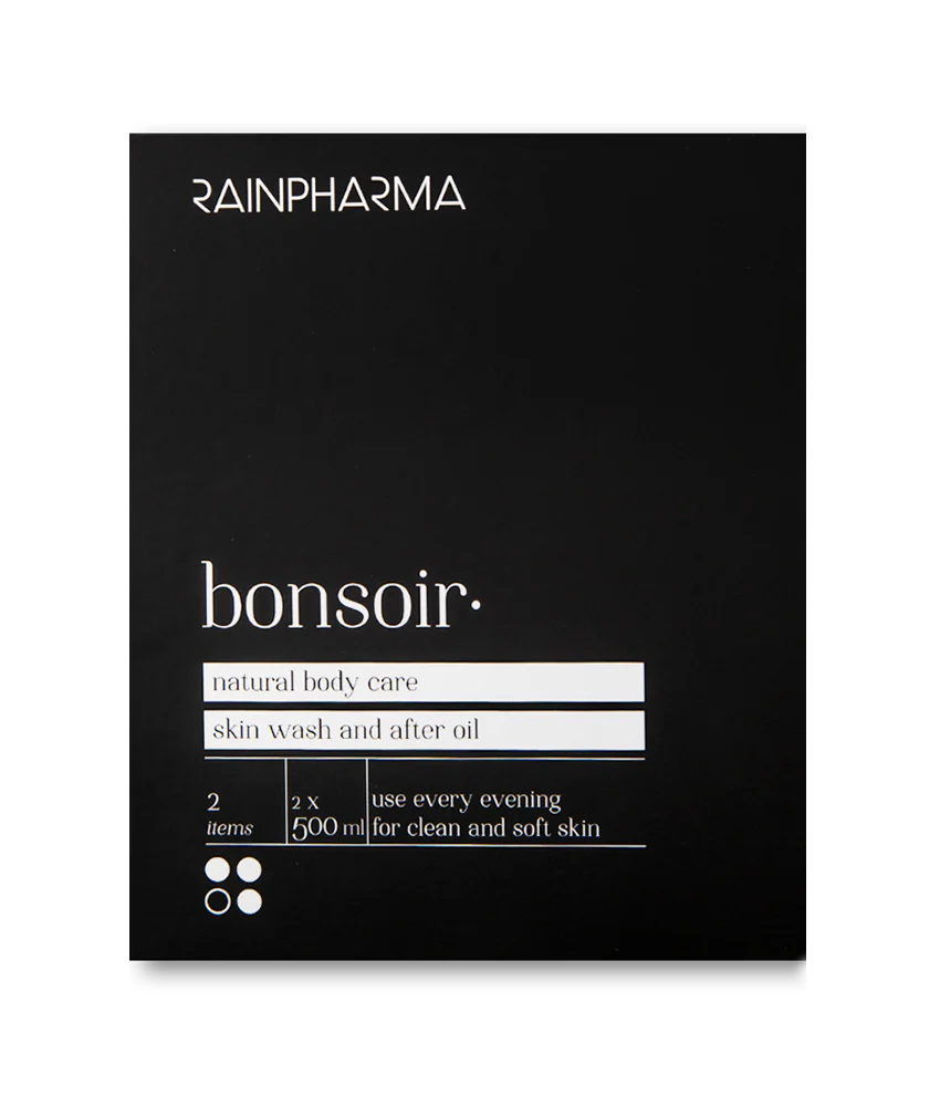 Skin wash Bonsoir + after Oil RainPharma