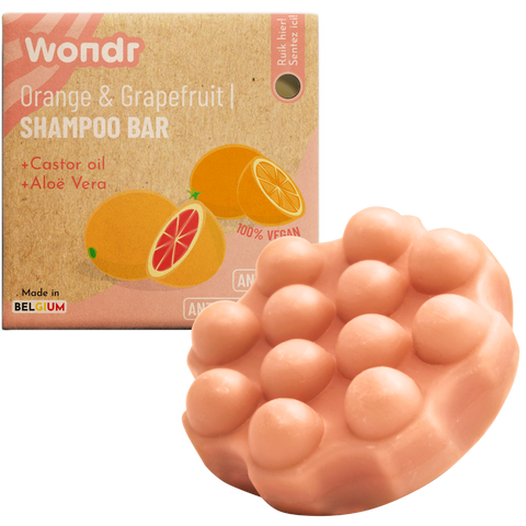 Shampoo Bar Orange is the new bar WONDR