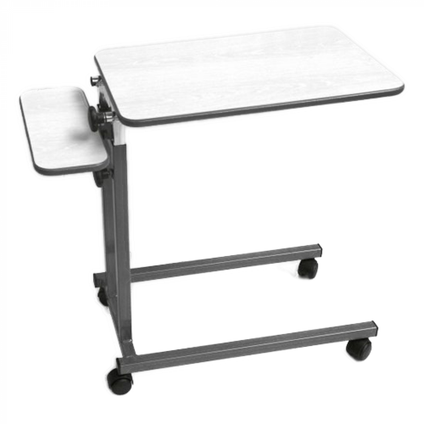 Bedtafel op wielen-2 trays (aankoop)