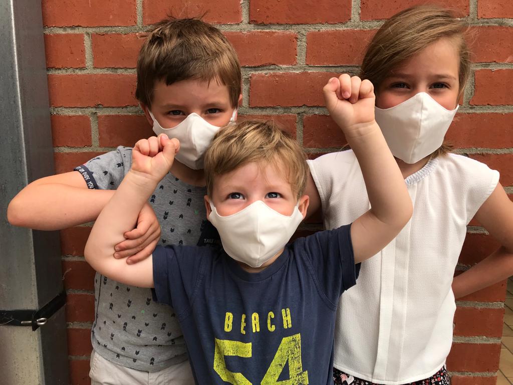 Mondmasker kind stof