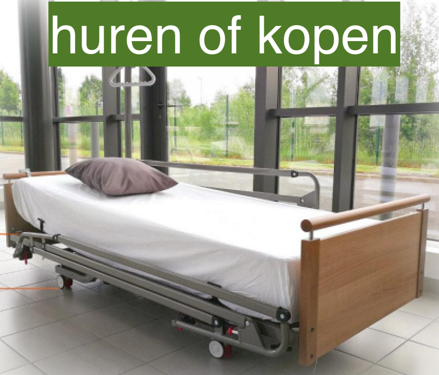 Compleet hms autogeenbed + spijlen + Beugel (huren of kopen)