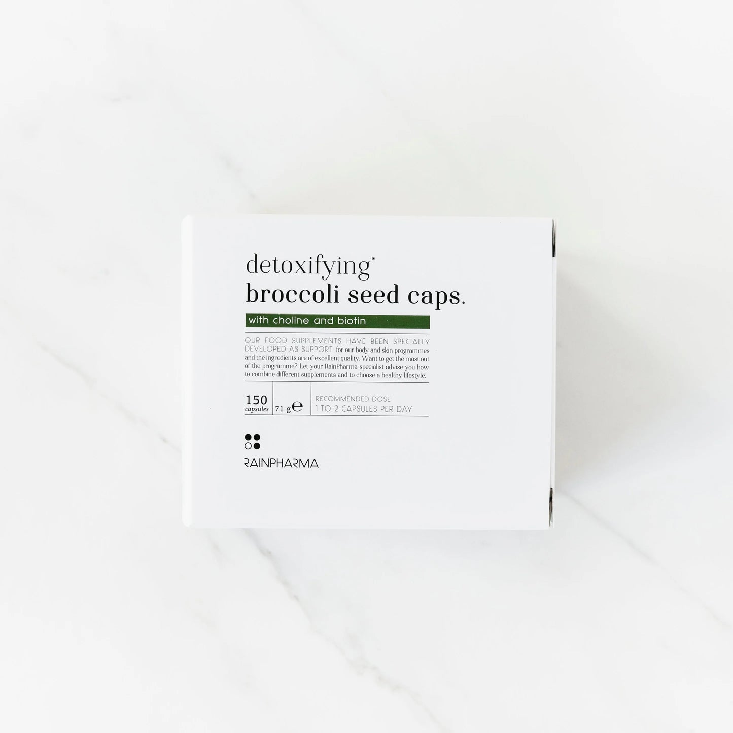 Detoxifying broccoli seed caps RainPharma