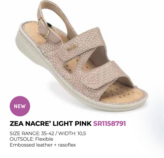 Podartis zea nacre light pink