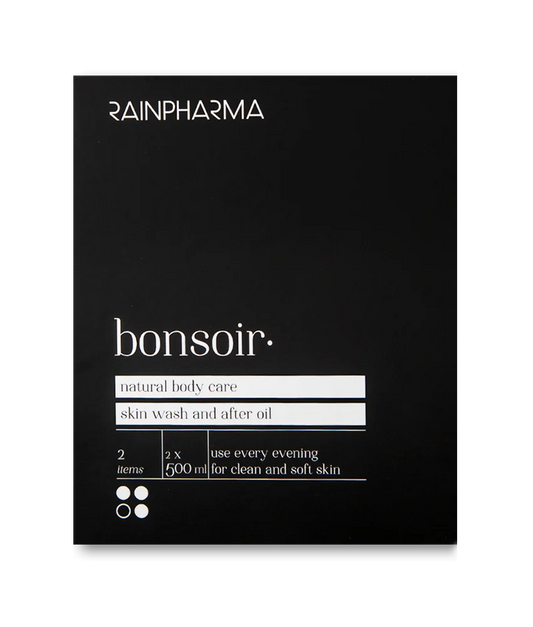 Skin wash Bonsoir + after Oil RainPharma