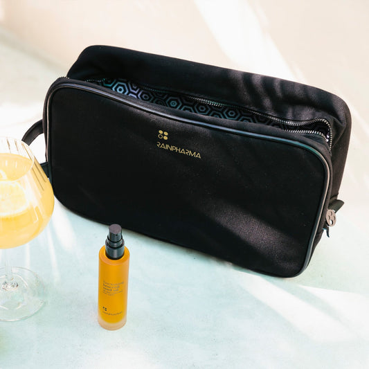 MAXI TOILET BAG - BLACK RainPharma