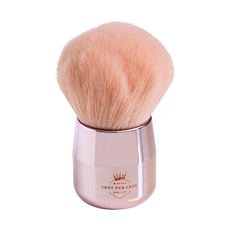 Luxe Kabuki brush Rose Limited edition